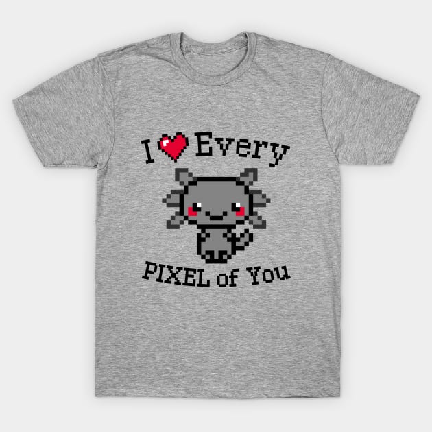 I love every Pixel of You T-Shirt by Yurko_shop